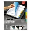 Wilson Jones, WLJ55067, View-Tab 8-Tab Transparent Dividers, 8 / Set