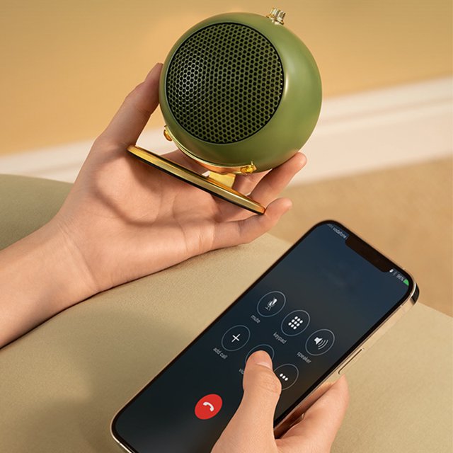 5.3 Portable Suspended Circular Bluetooth Audio HIFI With High Sound Quality And Can Be Connected To A Call Card For Insertion, With 6 Types Of White Noise