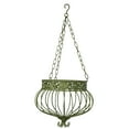 thumbnail image 2 of Wrought Iron Victorian Hanging Planters, Set of 3, 2 of 2