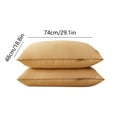thumbnail image 3 of Pillows Set Of 2,Luxury Hotel Quality Bed Pillows,Fluffy Down Alternative Pillows 2 Pack For Sleeping,Soft Gusseted Cooling Pillows For Side,Back Or Stomach Sleepers,29.1x18.8in, 3 of 6