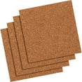 thumbnail image 6 of (4 pack) Quartet Natural Cork Tiles, 12" x 12", Frameless, 4 Count (102W), 6 of 10