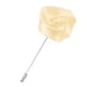 thumbnail image 1 of Uxcell 1-Pack Pines de Solapa de Flores para Hombres, Boutonnieres de Rosa para Bodas/Bailes/Fiestas [Color Loto], 1 of 7