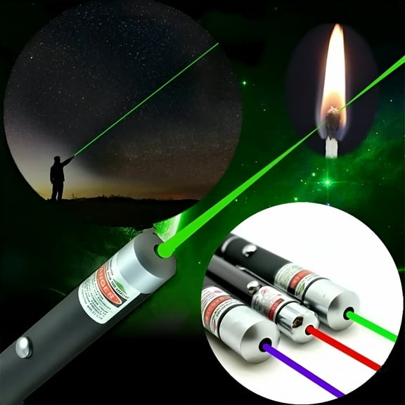 GJX Blue Red Green Powerful Laser Pen Beam Light 5mW Laser Presenter Light Hunting Laser Sight Device Teaching Outdoor Survival Tool