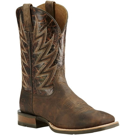 10018695 Ariat Men's Challenger Western Boots - Branding Iron Brown