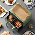 thumbnail image 1 of Sentmoon Air Fryer Parchment Paper Liners Food Grade Fryer Paper Special Paper Oil Absorbing Paper Tray Oil and Non Stick Circular High-temperature Paper Baking Pad Paper, 1 of 3