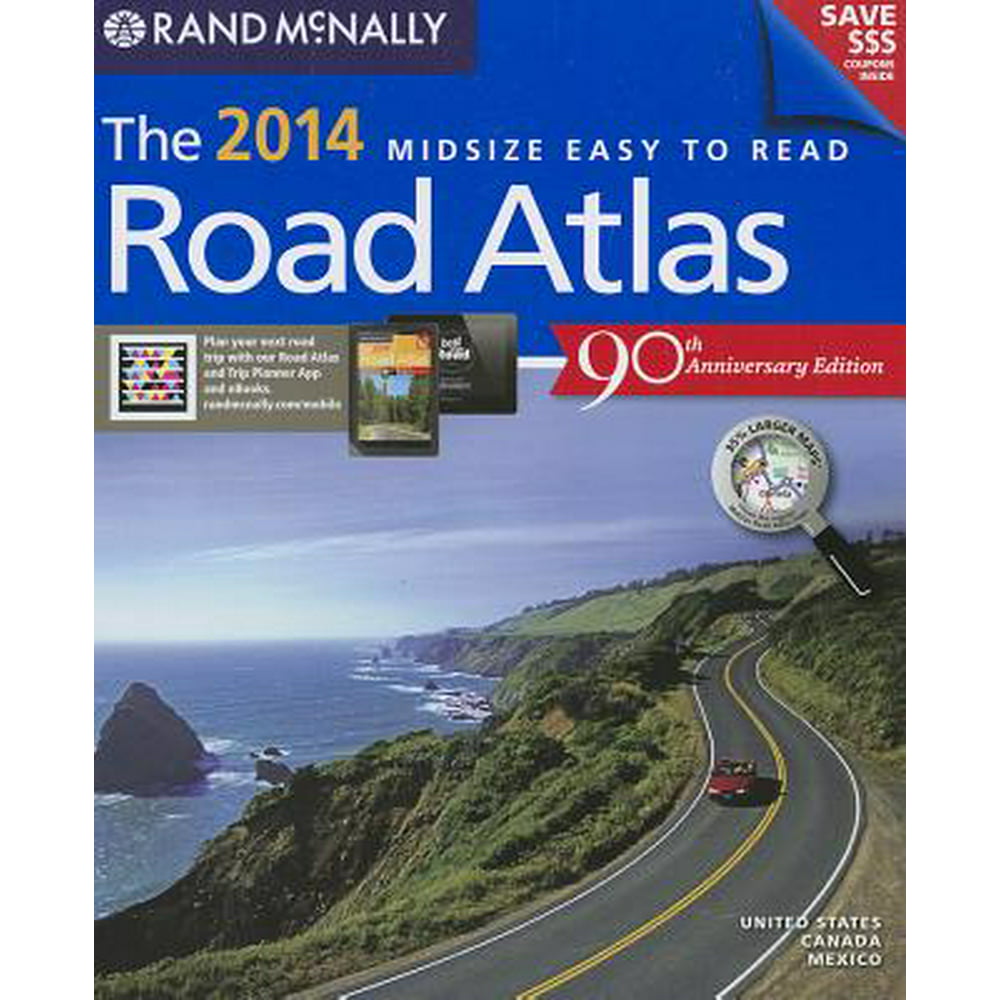The Rand Mcnally Easy to Read Road Atlas