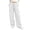 White, variant on Hurxie Womens High Waist Cargo Pants Y2K Wide Leg Baggy Hiking Pants Lightweight Elastic Waist Trousers with Pockets