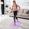 thumbnail image 5 of TIELUTT Tapis de Massage Acupression Tapis TPR avec 7 Coussinets Masseur de Points d'Acupression pour Entraînement de Yoga Ensemble de Yoga avec Roue Traversin de Yoga pour Yoga Réparateur Accessoires de Yoga pour Hommes Tapis de Yoga Astucieux Sangle de Flexibilité de Yoga, 5 of 5