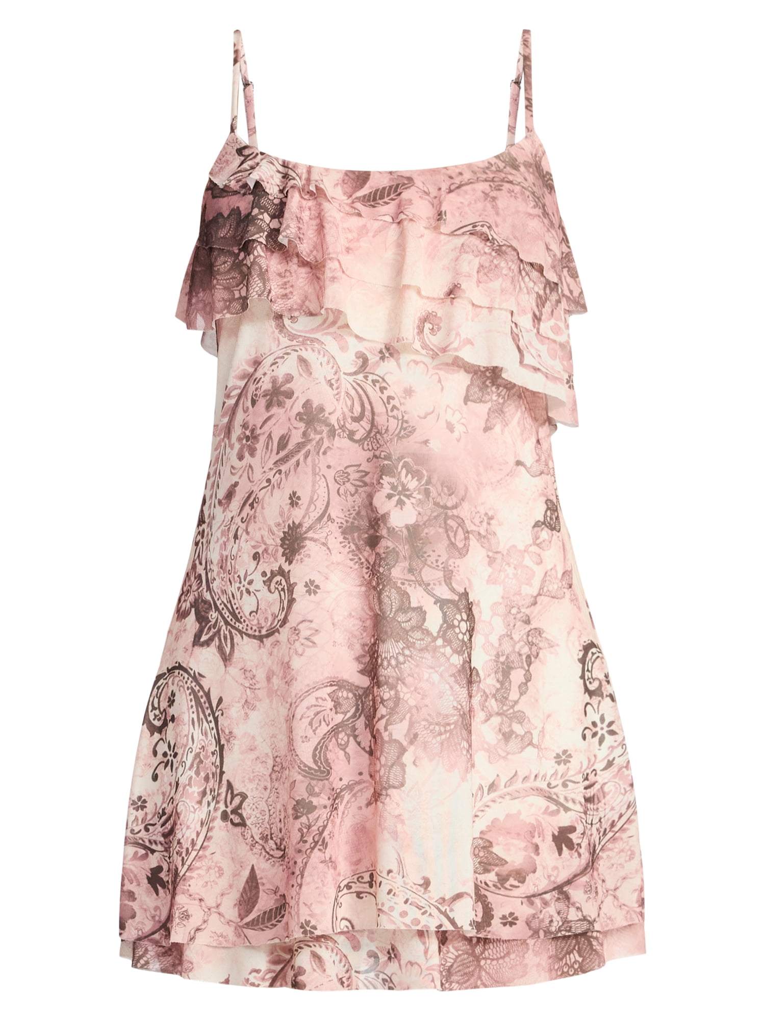 Madden NYC Women's Sleeveless Ruffle Mini Dress, Sizes XXS-XXL