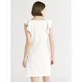 thumbnail image 3 of Free Assembly Women's Ruffle Sleeve Tank Dress, Sizes XS-4X, 3 of 4