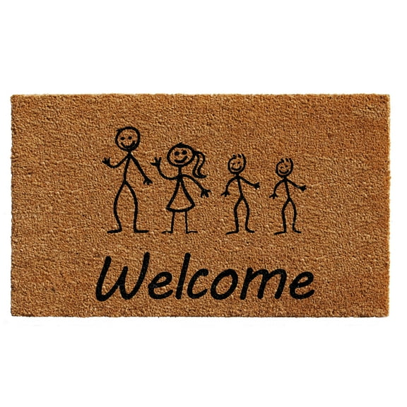 Calloway Mills Stick Family Outdoor Doormat 18" x 30"