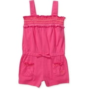 Angle View: Op - Baby Girls' Smocked Romper