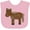 AD-Pink, variant on Inktastic Horse Boys or Girls Baby Bib