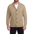 thumbnail image 6 of Iceglad Men's Shawl Collar Cardigan Sweater Button Down Long Sleeve Knitwear Casual Knit Sweater with Pockets for Fall Winter, 6 of 8