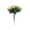 Yellow, variant on Artificial Rose Bouquet Faux Silk Flowers in Vase for Wedding Centerpieces Home Office Decor
