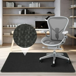 HOMEK Non Slip Vinyl Office Chair Mat 36 x 48 Protector for Low Pile Carpet Easy Glide BPA Free Walmart