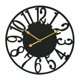 thumbnail image 5 of Reloj de pared moderno, compacto y silencioso de 16 pulgadas, electrónico clásico. Negro, 5 of 9