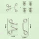 thumbnail image 1 of Prendedores de botón de jeans Hebilla de cintura de ajuste sin clavos para piezas de pantalones Oro Ndcxsfigh Libre de BPA, 1 of 4
