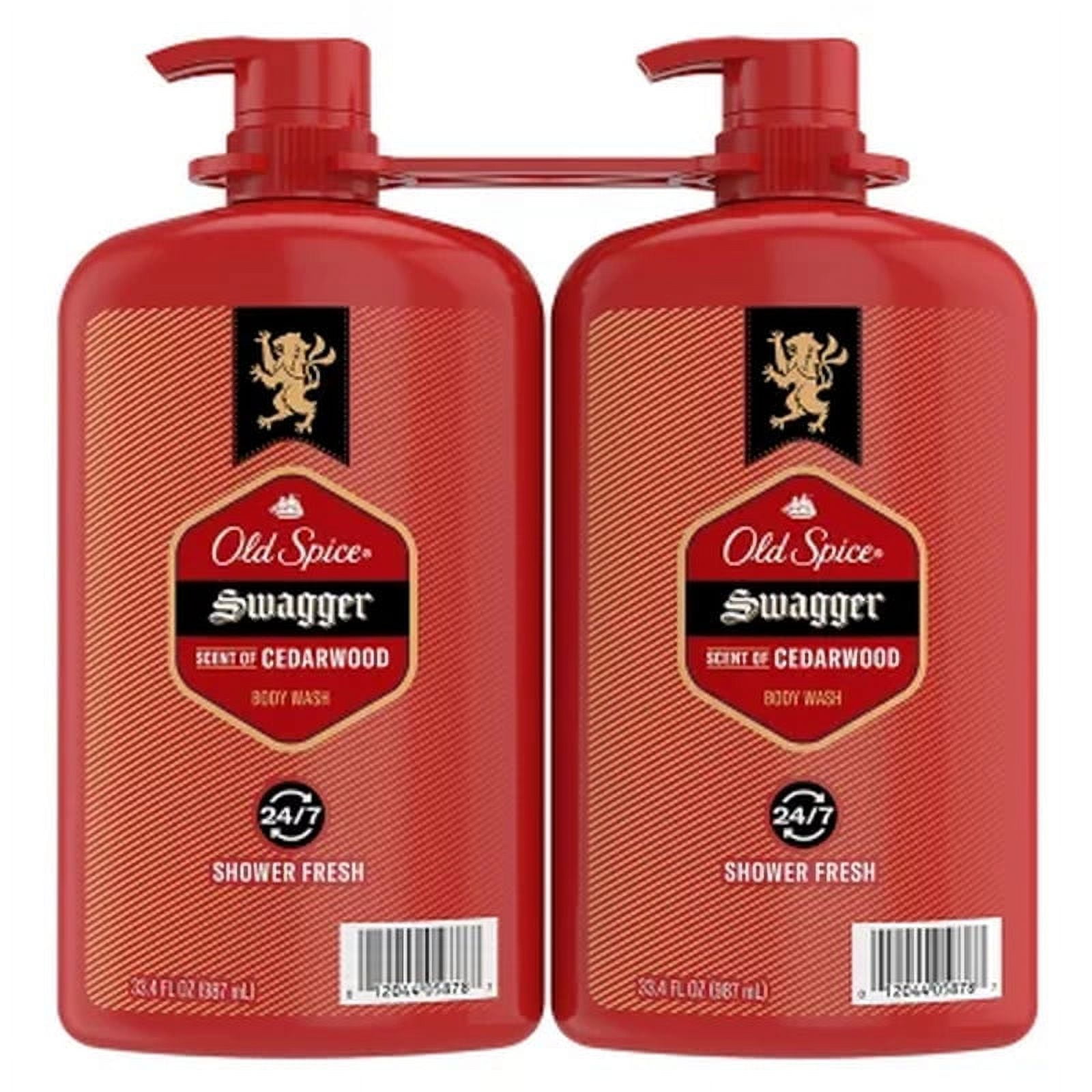 Old Spice Swagger ボディウォッシュ シダーウッド Amazon.com : Old Spice Refreshing Body Wash for Men, 3X
