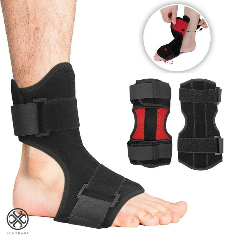 Luxtrada Night Splint Foot Brace Strap Plantar Fasciitis Drop Sprain  Support Pain Relief 