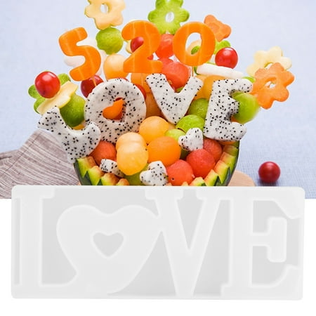 

Tebru Cake Mold Baking Mold Unique English Letter Shape Silicone Cake Mold DIY Baking Decorating Tool Accessories for Home