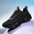 thumbnail image 6 of Men's Breathable Mesh Air Cushion Running Shoes, Lightweight Lace-Up Athletic Sneakers, Shock Absorbing Comfortable Footwear for Gym, Walking, and Daily Activities, 6 of 10