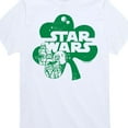thumbnail image 3 of Star Wars - St. Patrick's Day Clover - Toddler And Youth Short Sleeve Graphic T-Shirt, 3 of 5