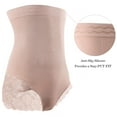 thumbnail image 2 of High Waist Lace Seamless Body Shaper Briefs Tummy Control Panty Shapewear for Women, 2 of 3