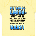 thumbnail image 4 of Inktastic Legendary Dad Boys or Girls Baby Bodysuit, 4 of 5