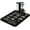 Coffee-7, variant on Dark Grey 17x32in Coffee Bar Mat: Absorbent Dish Drying Mat with Coffee Cup Pattern – Fits Under Coffee Maker Espresso Machine – Stylish Kitchen Countertop Decor