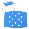 thumbnail image 1 of Bath Chair Mat - EVA Foam Non-Slip Shower Bench Cushion with Adhesive for Disabled, Elderly, Curved (Stool Not Included), 1 of 5