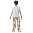thumbnail image 5 of FORMRS Kids Pajama Pants with Pockets Size 9-10Y Boys Lounge Sleep Bottoms, Colorful Flowers Pattern, 5 of 8