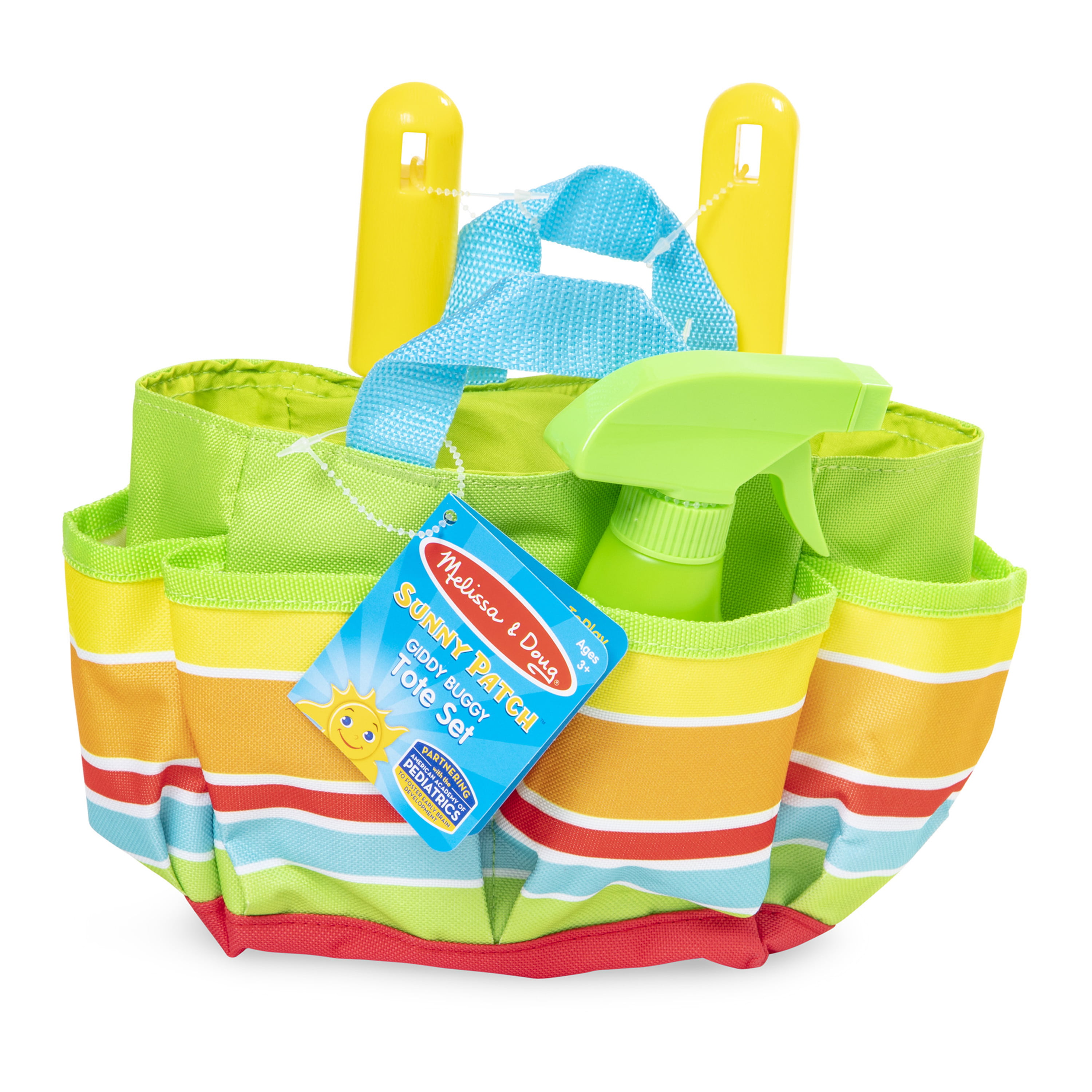 Details about   NEW Melissa & Doug Sunny Patch Giddy Buggy Gardening TOTE SET tools sprayer 