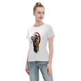 thumbnail image 4 of T-Shirt Basique à Manches Courtes pour Femmes Demon Slayer Tomioka Yiyong, 4 of 6
