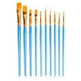 thumbnail image 1 of Cepillos de pintura Conjunto de cepillos de acuarela Arte Glass Pinceles Para Principiantes Accesorios Para Principiantes Artistas Profesionales Suministros Azul kenally HA009549-04, 1 of 6