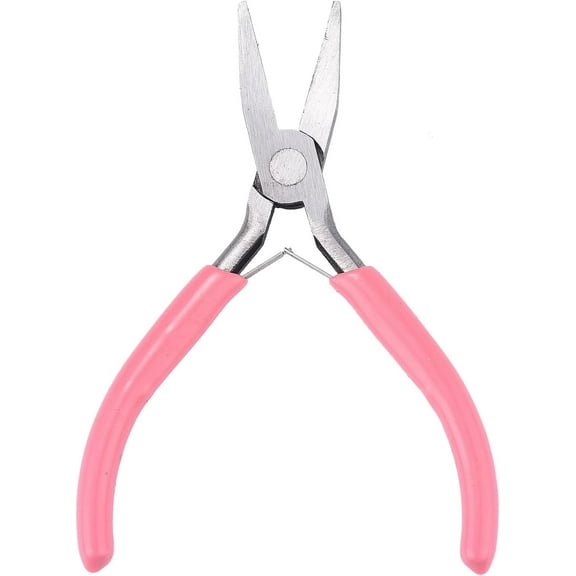 4.72 Inches Flat Nose Pliers Mini Flat Nose Pliers Smooth Jaw Jewelry Pliers
