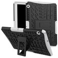 thumbnail image 1 of iPad T3 10 9.6 Inch Case, Hybrid Armor Shockproof Impact Protection Tough Hard Rugged Heavy Duty Combo Dual Layer Protective Case Cover with Kickstand for Huawei MediaPad T3 10 9.6" White, 1 of 7
