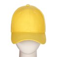thumbnail image 6 of Men's Basic Baseball Cap Adjustable Curved Visor Hat - Structured, 6 of 6