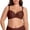 Bras 149#Coffee, variant on Womens Bras Plus Size Bikini Top Full Coverage Support Bra Comfortable Breathable High Support Solid Color Underwear