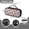 thumbnail image 7 of Jiueut Flower Dachshund Stethoscope Storage Bag Stethoscope Pouch Bag Washable Nurse Stethoscope Case with Zipper Stethoscope Case Kit Supplies for Nursing Student, 7 of 7