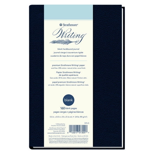 DIXON TIC/ STRATHMORE 5735 WRITING 500 SERIES HARDBOUND JOURNAL 128SH 5.5X8 BLANK