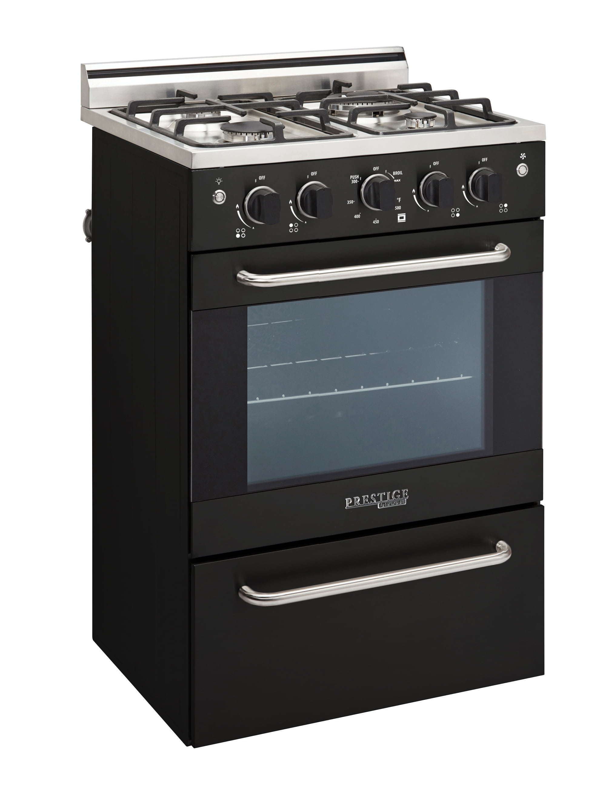 Unique Appliances Ugp-24V Pc1 Prestige 24" Wide 2.3 Cu. Ft. Free Standing Gas Range -
