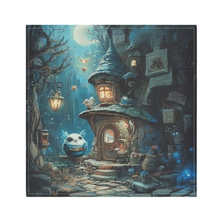

Napkin Satin Napkin 20*20Inchx1 Kitchen Towel Dinner Plate Towel Decorative Towel Napkin Tea Towel Suitable For Kitchen Table Magic House