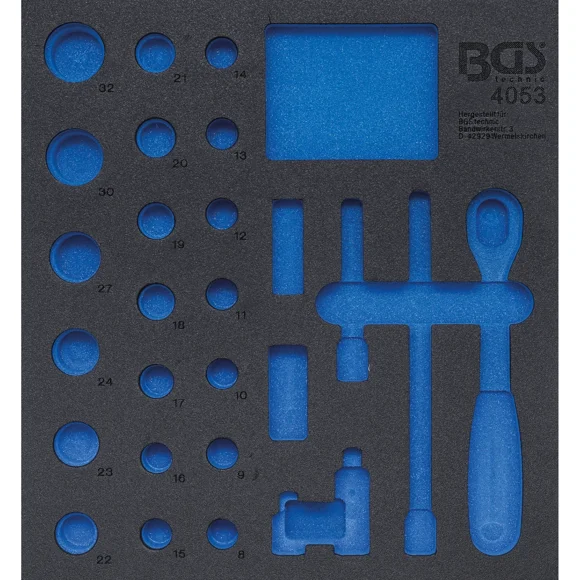 BANDEJA PARA GABINETE 2/3 |VACÍA| PARA BGS 4053 | BGS 4053-1