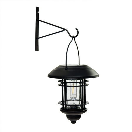 

Naughtyhood Christmas Sale Solar Lantern Outdoor Lights Hanging Wireless Waterproof Lantern Lights With Wall Mount Kit For Garden Porch Fence (1 Pack) Clearance