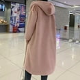 thumbnail image 4 of Winter Warm Coats for Women, Ladies Jackets Faux Coat Furry Faux Jacket Long Sleeve Outerwear, Christmas Gifts for Women Pink S, 4 of 6