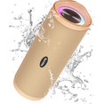 thumbnail image 1 of wonima11 Portable Bluetooth Speaker, Waterproof Wireless Shower Outdoor Speakers, IPX7 Floating, 5000mAh, TF Card, Good Bass, Loud Sound for Beach, Pool, Kayak Accessories, Gifts for Men-Apricot, 1 of 1