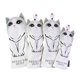 thumbnail image 1 of 3pcs / 4pcs Funda a para golf de material cuero PU a prueba de agua 3 5 UT Wood Fairways Driver Hybrid Head Cover Funda con etiqueta No. 1 3 5 UT, 1 of 9