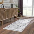 thumbnail image 6 of Hauteloom Eitan Living Room, Bedroom Machine Washable Area Rug - 6'7" x 9', 6 of 18
