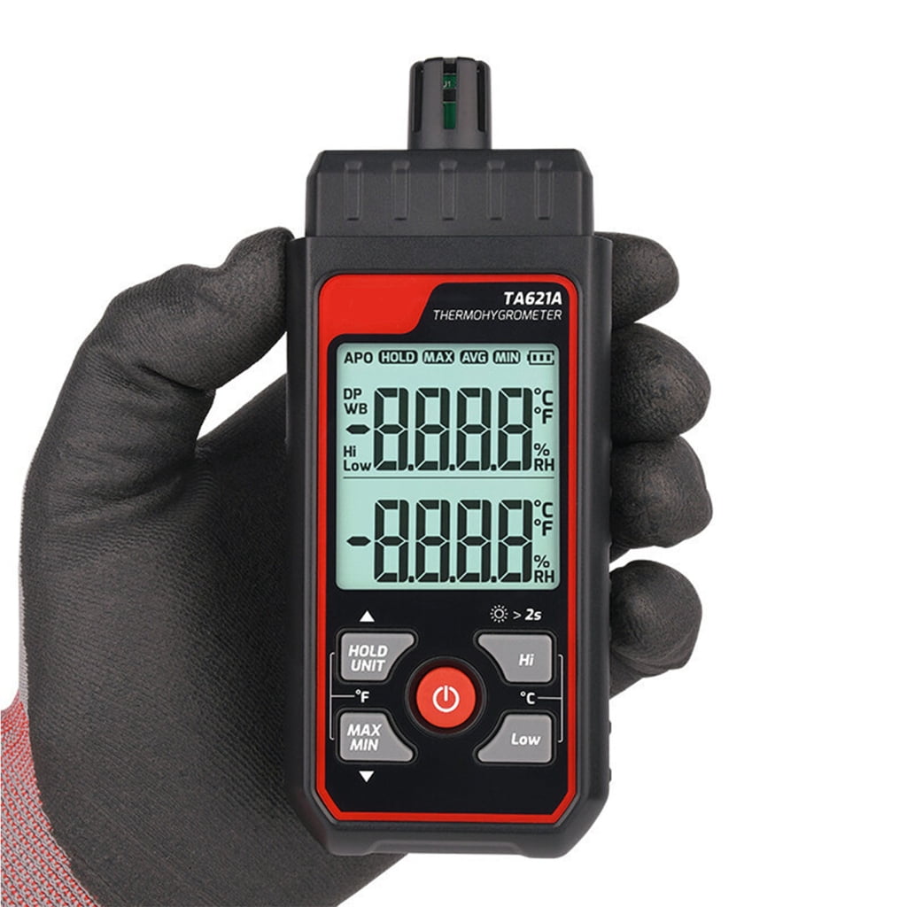 Miiottaa Quadruple Hygrometer Thermograph Perceivable Alarm Transportable Plan Various Environmental Monitoring